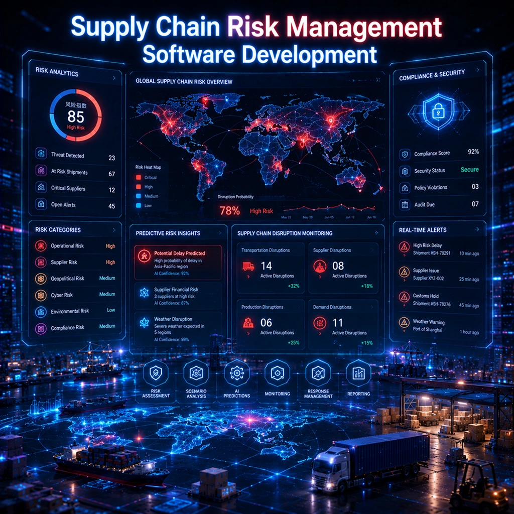 Supply chain risk management software development
